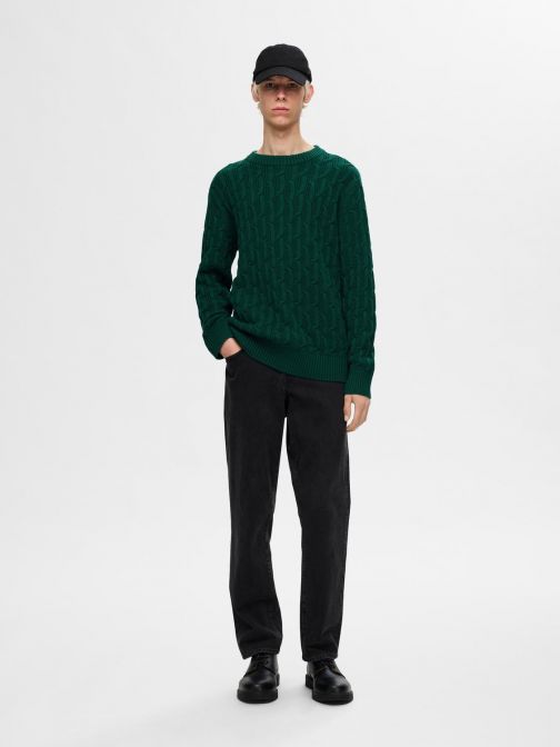 ORGANIC COTTON KNITTED PULLOVER