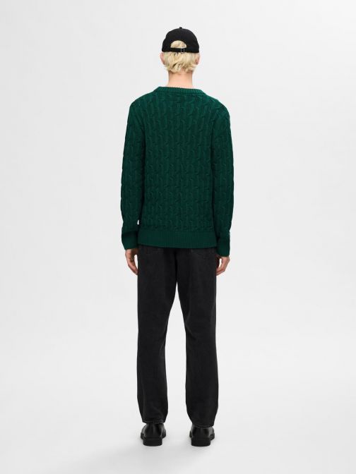 ORGANIC COTTON KNITTED PULLOVER
