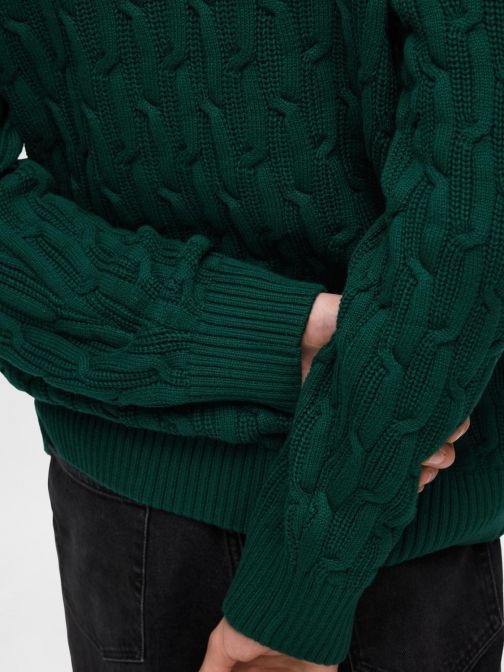 ORGANIC COTTON KNITTED PULLOVER