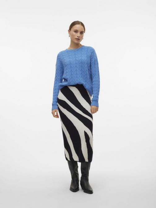 MINTÁS MIDI SZOKNYA 