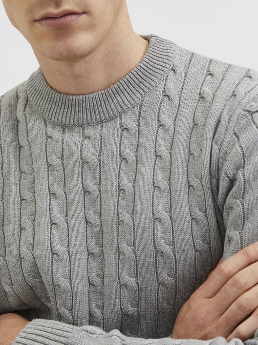 STRUKTÚRÁLT KÖTÖTT PULÓVER 