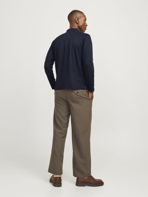 GOMBOS NYAKÚ HOSSZÚ UJJÚ PÓLÓ 