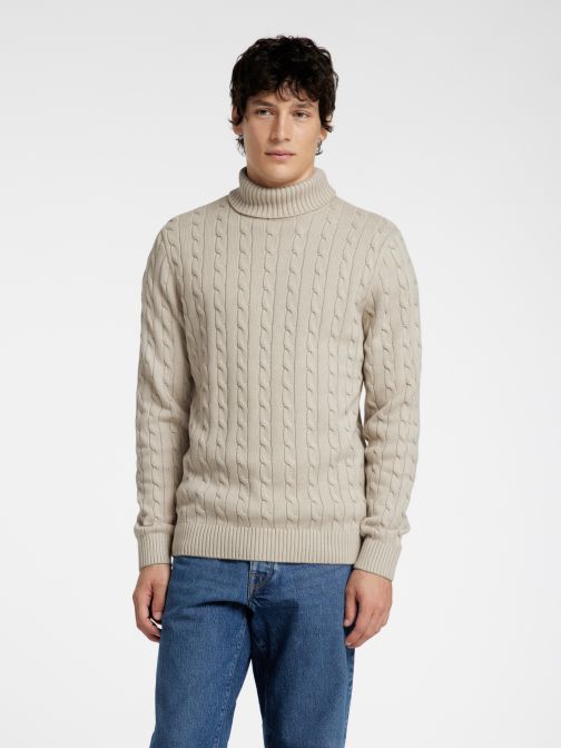 ORGANIC COTTON KNITTED PULLOVER