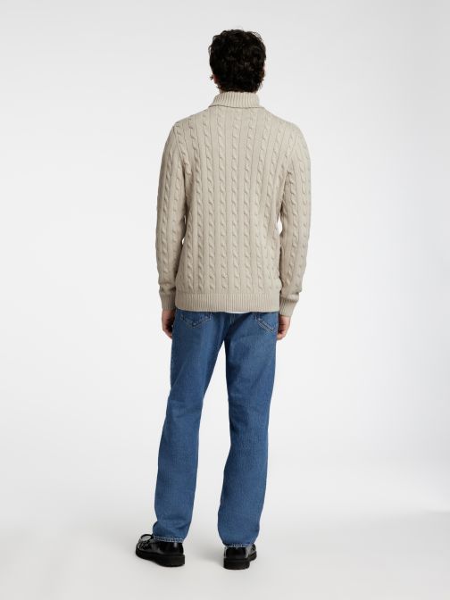 ORGANIC COTTON KNITTED PULLOVER