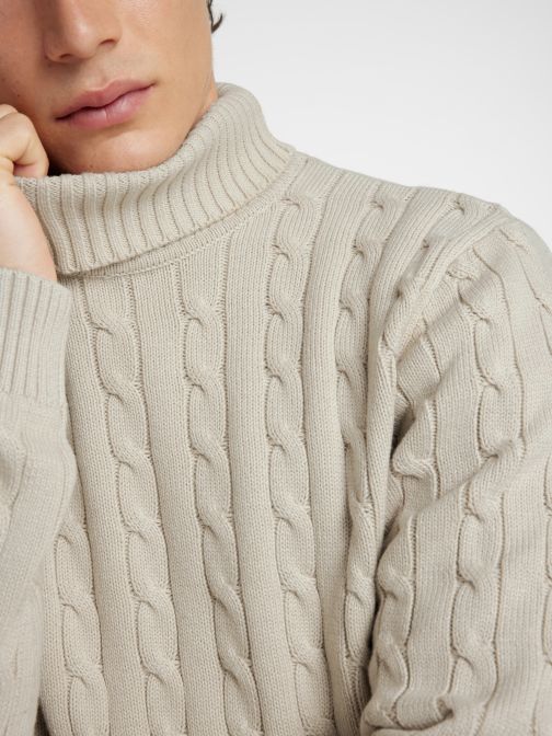 ORGANIC COTTON KNITTED PULLOVER