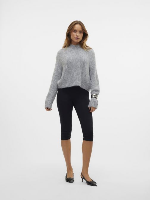 KÖTÖTT MAGAS NYAKÚ PULÓVER 