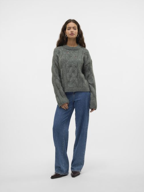 STRUKTÚRÁLT KÖTÖTT PULÓVER 