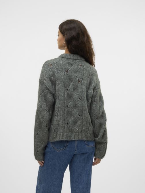 STRUKTÚRÁLT KÖTÖTT PULÓVER 