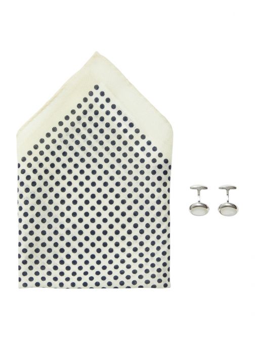 DÍSZZSEBKENDŐ + MANDZSETTA GOMB SZETT 