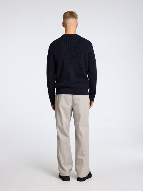 ORGANIKUS PAMUT KÖTÖTT PULÓVER 