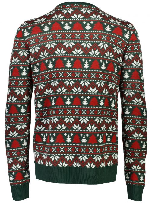 KARÁCSONYI MINTÁS KÖTÖTT PULÓVER 