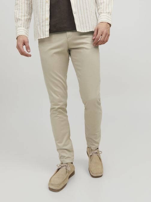 SLIM FIT CHINO NADRÁG