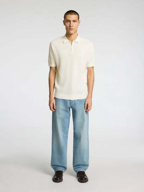 KÖTÖTT CIPZÁRAS GALLÉROS PÓLÓ