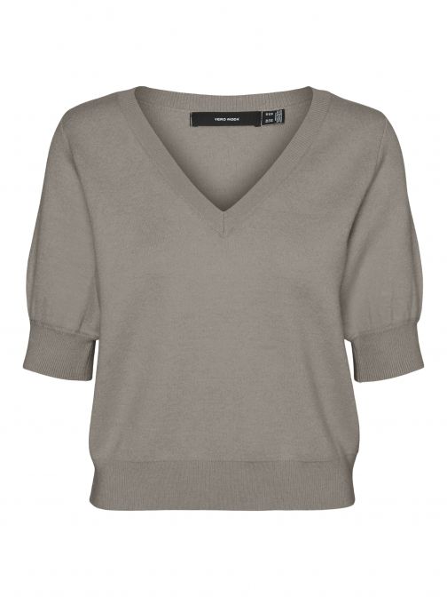 V-NYAKÚ KÖTÖTT PULÓVER 