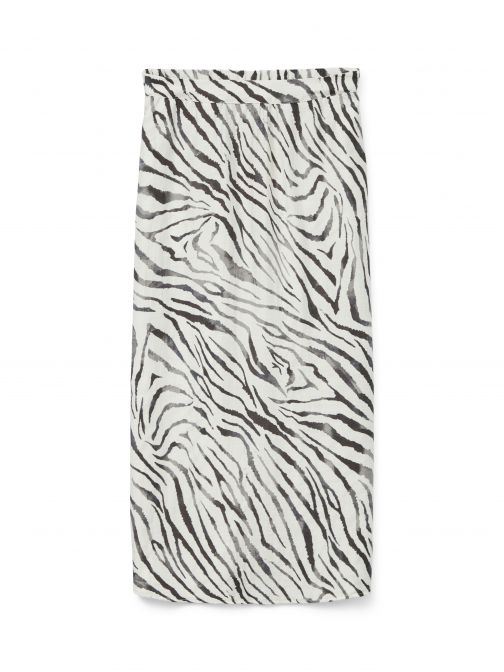 BOKÁIG ÉRŐ MINTÁS SZOKNYA 