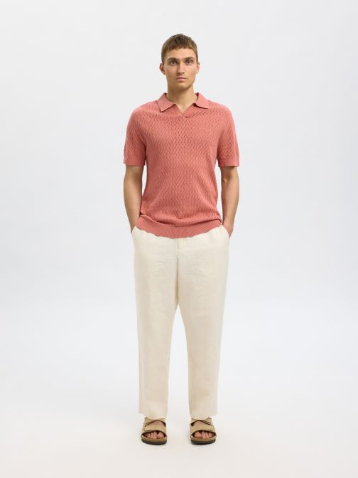 STRUKTÚRÁLT KÖTÖTT GALLÉROS PÓLÓ