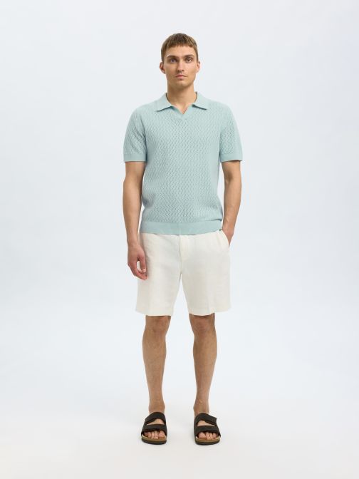 STRUKTÚRÁLT KÖTÖTT GALLÉROS PÓLÓ 