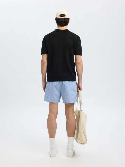 STRUKTÚRÁLT KÖTÖTT GALLÉROS PÓLÓ