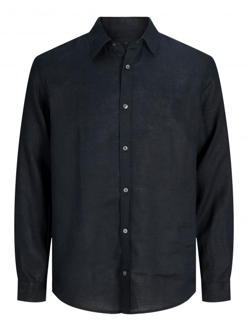 REGULAR FIT LENVÁSZON ING 