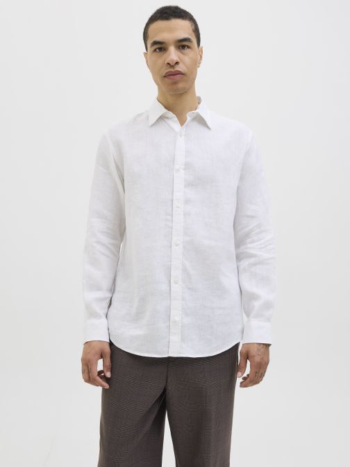 REGULAR FIT LENVÁSZON ING 