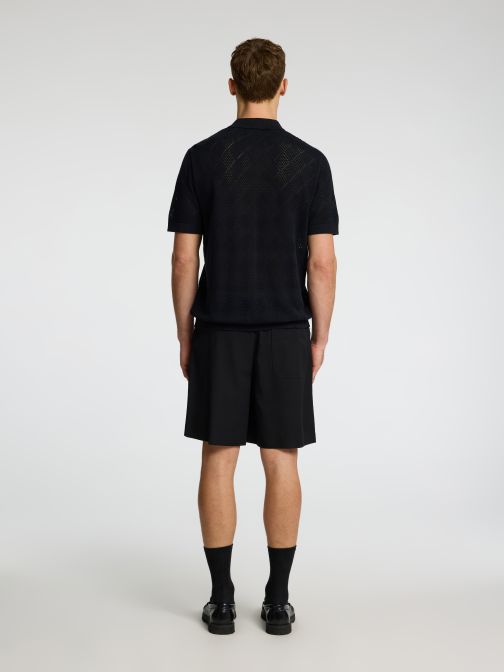 STRUKTÚRÁLT KÖTÖTT GALLÉROS PÓLÓ 