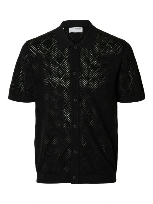 STRUKTÚRÁLT KÖTÖTT GALLÉROS PÓLÓ 