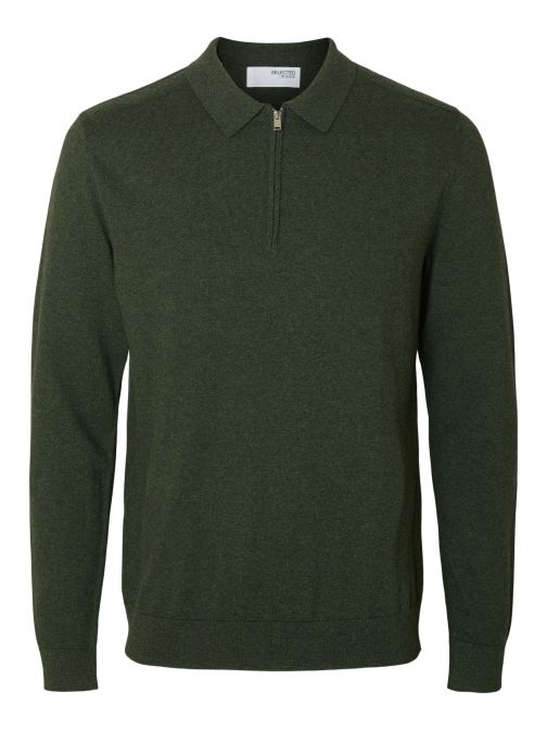 FÉLIG CIPZÁRAS PULÓVER 